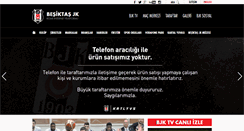 Desktop Screenshot of bjk.com.tr